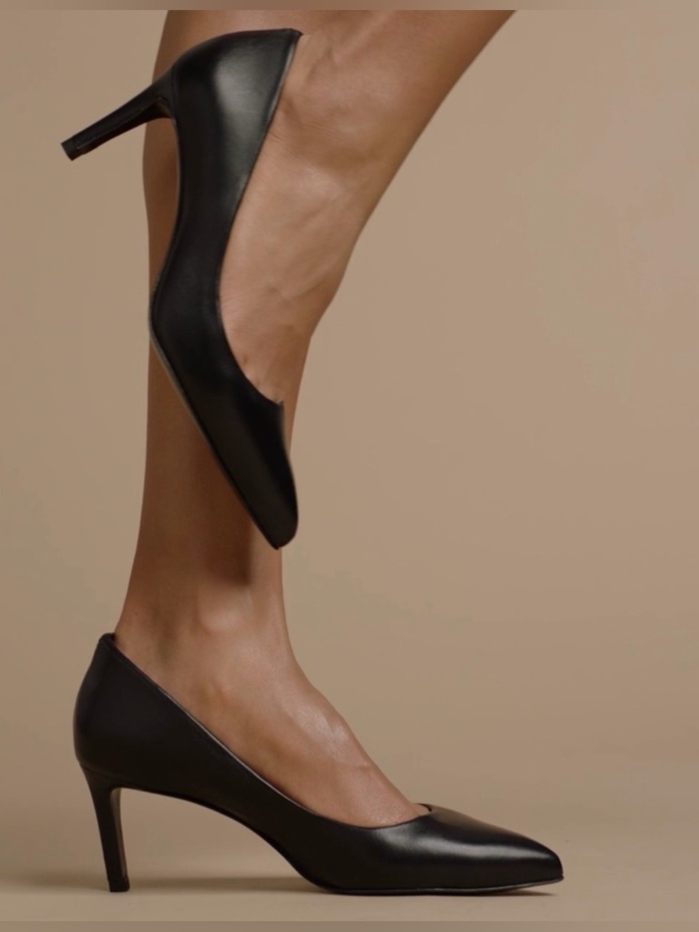 Inez Lola heels in black Nappa size 10